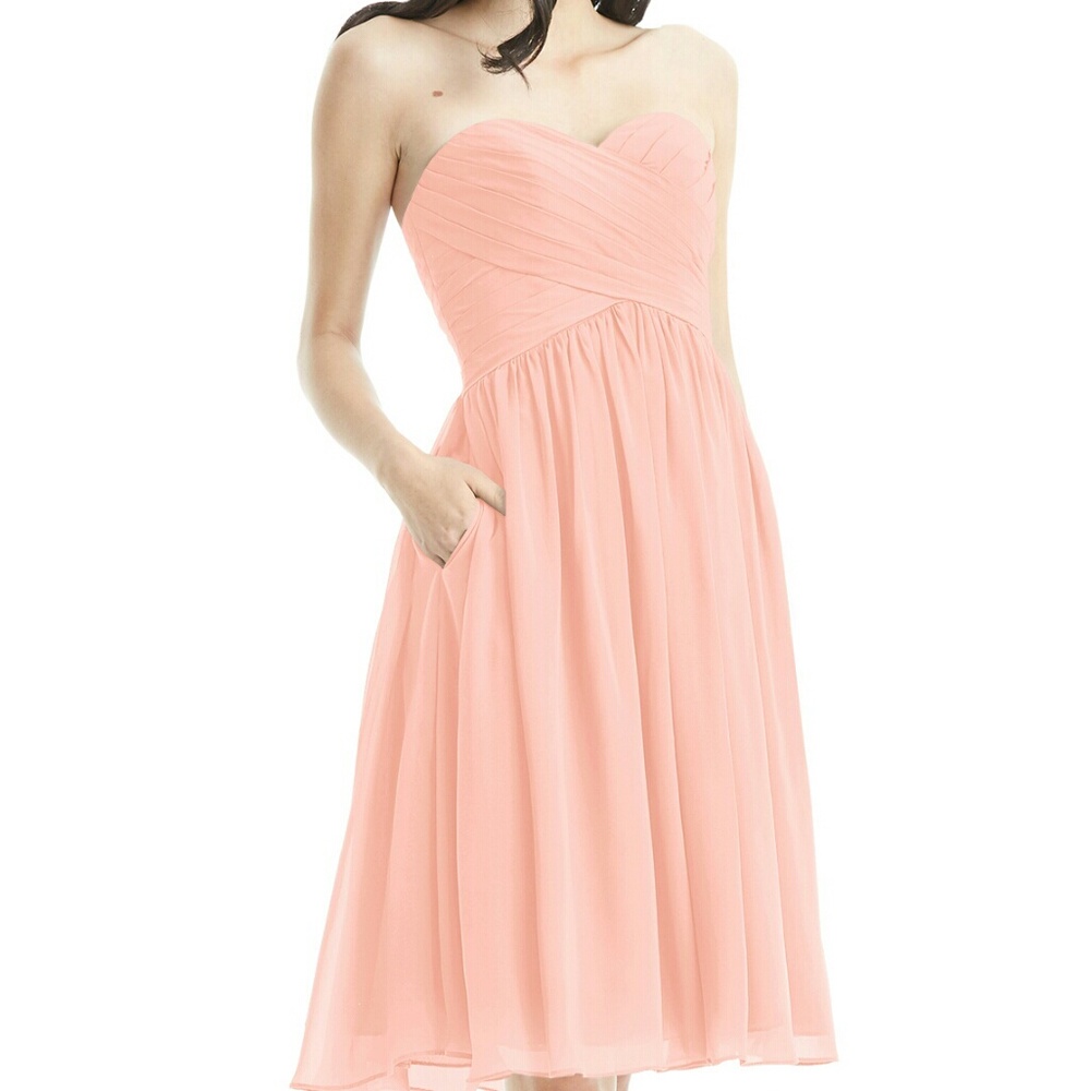 AZAZIE HEIDI coral/pink dress